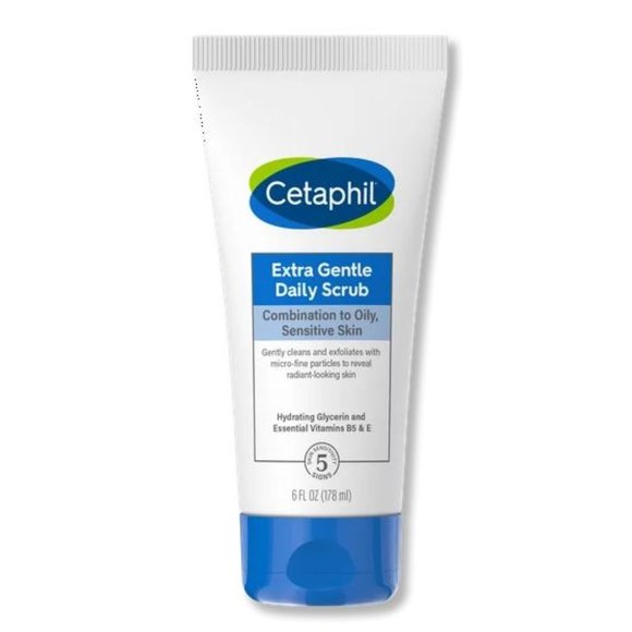 NWT Cetaphil Extra Gentle Daily Scrub, Exfoliating Face Wash - Picture 1 of 1